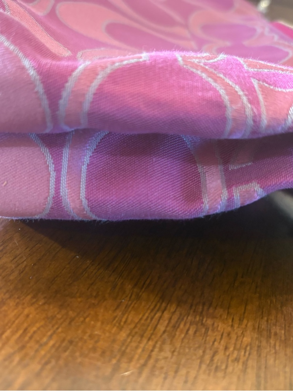 Coach Pink Signature C Logo Crossbody Bag - Picture 10 of 12